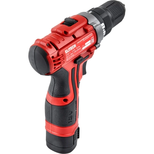 Дрель аккумуляторная Elitech ДА 12Л2 (E2201.043.01) 205668 фото 6