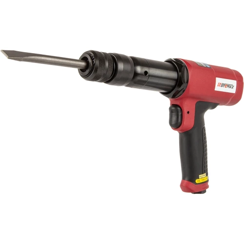 Пневмозубило BYEMAX в наборе с зубилами, 2700 уд/мин, боек D22xL92, 15.2 Дж BM-128RK фото 4