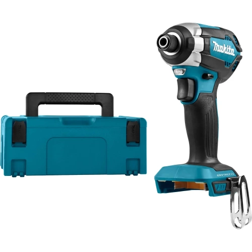 Шуруповерт аккумуляторный ударный бесщеточный Makita18В, 18В,1x5Ач, Li-ion,0-3400об\м,6-ти гр1\4",1.3кг,кейс,170Нм,М5-М16 DTD153RT фото 4