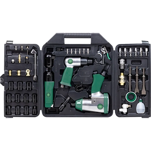 Набор пневмоинструмента с аксессуарами Rockforce 50 предметов RF-RP7850-50(50378) фото 6