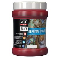 Эмаль универсальная VGT перламутровая гранат 1 кг