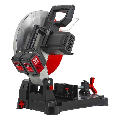 Отрезной станок по металлу EUROBOOR с зарядкой и диском EDC.355/36V фото 5