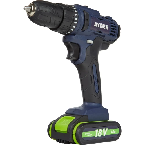 Аккумуляторная дрель-шуруповерт AYGER AP18C фото 3