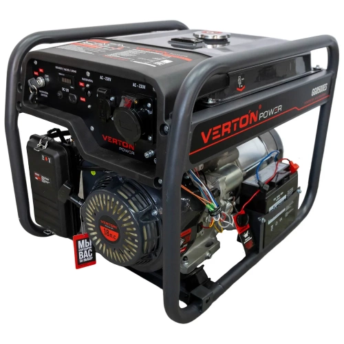 Генератор бензиновый VERTON POWER GG8500ES 01.15815.15820 Генератор бензиновый VERTON POWER GG8500ES 01.15815.15820