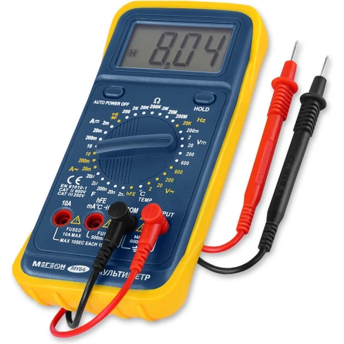 Мультиметр МЕГЕОН MY64 к0000036558 фото 4 Мультиметр МЕГЕОН MY64 к0000036558 фото 4