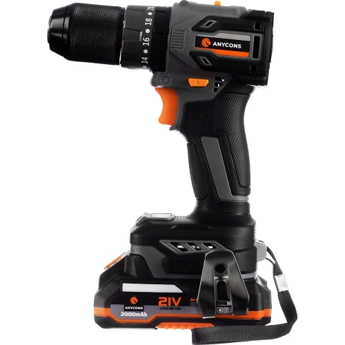 Бесщеточная ударная дрель-шуруповерт Anycons 50Нм, 21В, 1 акб, AC-D21011 5345417 фото 3 Бесщеточная ударная дрель-шуруповерт Anycons 50Нм, 21В, 1 акб, AC-D21011 5345417 фото 3