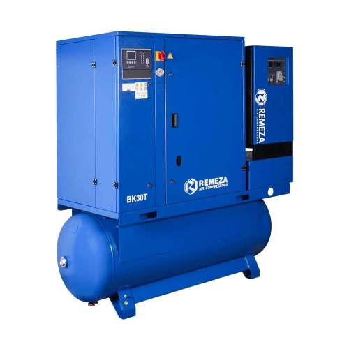 Винтовой компрессор Remeza ВК30Т-20-470Д2 на ресивере, с рефрижераторным осушителем и дополнительными фильтрами УТ-00003647 фото 3 Винтовой компрессор Remeza ВК30Т-20-470Д2 на ресивере, с рефрижераторным осушителем и дополнительными фильтрами УТ-00003647 фото 3