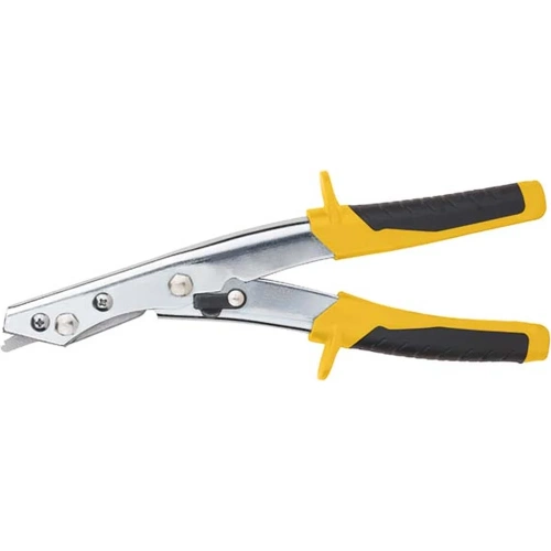 Просечные ножницы по металлу FIT Профи усиленные лезвия, прорезиненные ручки, 260 мм 41590