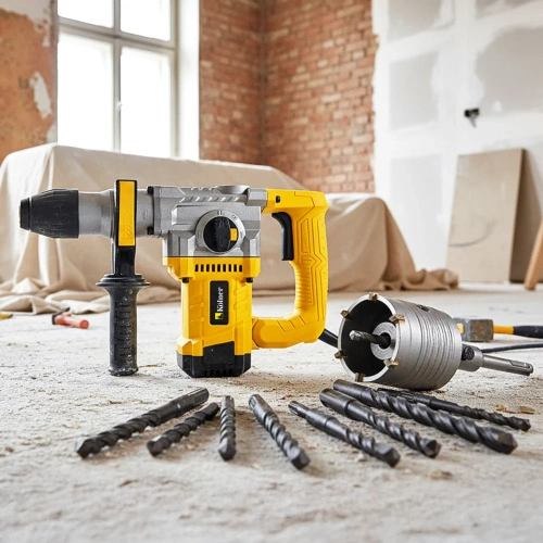 Перфоратор Kolner KRH 890C, 890Вт, SDS-plus, 4.5Дж, кейс 8030300264 фото 4 Перфоратор Kolner KRH 890C, 890Вт, SDS-plus, 4.5Дж, кейс 8030300264 фото 4