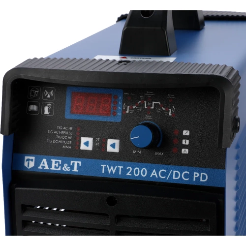 Аппарат аргонодуговой сварки AE&T 200А/220В цифровой TWT200AC/DCPD фото 5 Аппарат аргонодуговой сварки AE&T 200А/220В цифровой TWT200AC/DCPD фото 5
