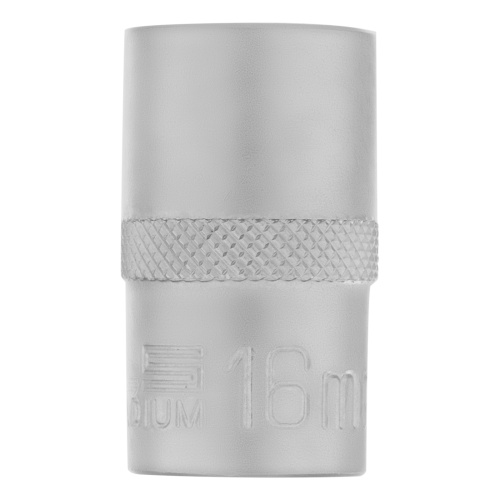 Головка торцевая, 16 мм, шестигранная, CrV, под квадрат 1/2 Stels фото 3