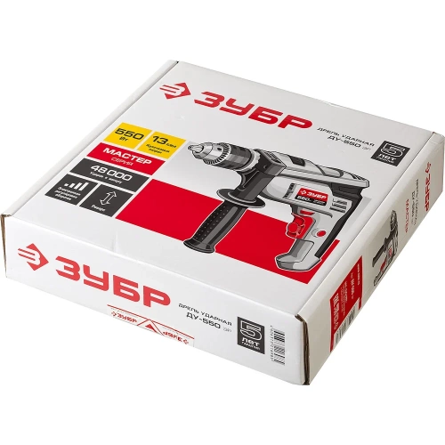 Ударная дрель Зубр МАСТЕР ДУ-550 ЭР фото 10 Ударная дрель Зубр МАСТЕР ДУ-550 ЭР фото 10