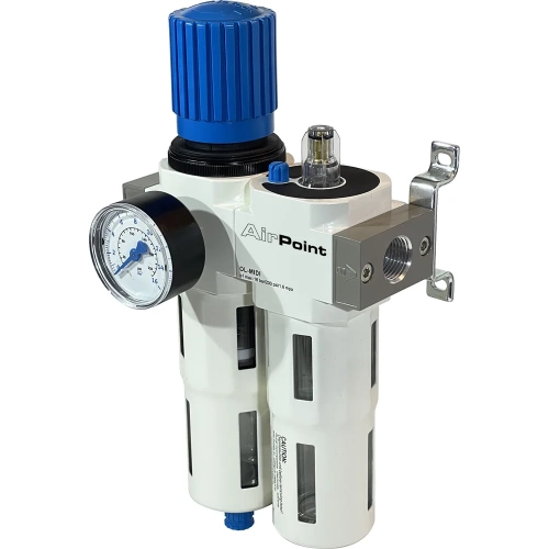 Блок подготовки воздуха AirPoint OU 1/2F MIDI SAD полуавтом. клапан 4050.0002.0010 фото 3