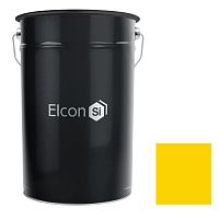 Грунт-эмаль по бетону и кирпичу Elcon BT быстросохнущая жёлтая RAL 1023 25 кг