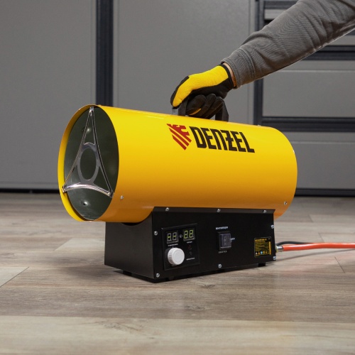 Газовая тепловая пушка GHG-15i, 15 кВт, цифровой термостат, пропан-бутан Denzel фото 17