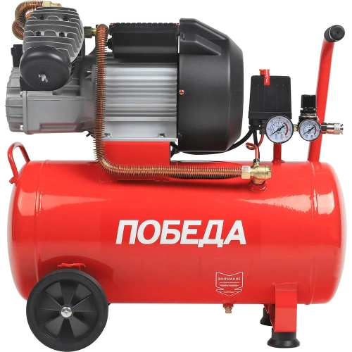 Поршневой масляный компрессор ПОБЕДА КМ 50-400 525301715 фото 4
