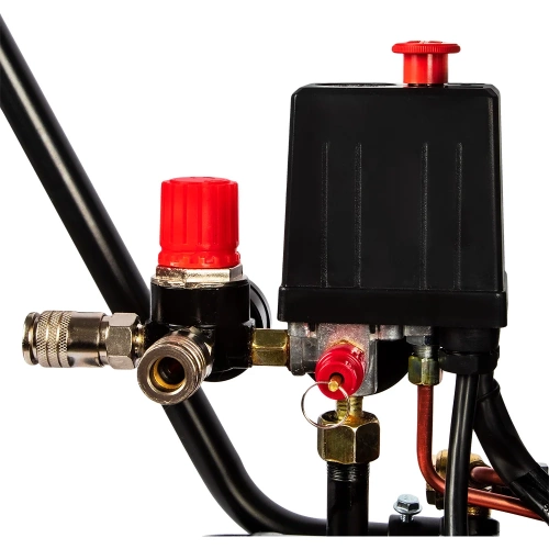 Безмасляный поршневой компрессор QUATTRO ELEMENTI PACIFIC 100-480 480 л/мин, 100 л, 3.5 л.с, 8 бар 915-373 фото 4 Безмасляный поршневой компрессор QUATTRO ELEMENTI PACIFIC 100-480 480 л/мин, 100 л, 3.5 л.с, 8 бар 915-373 фото 4