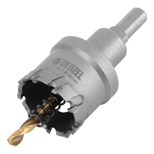 Коронка по металлу твердосплавная, 38 мм Denzel фото 2