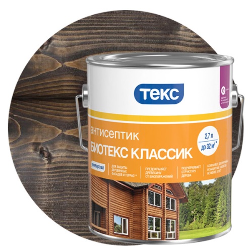 Антисептик Текс Биотекс Классик Универсал палисандр 2,7 л Антисептик Текс Биотекс Классик Универсал палисандр 2,7 л