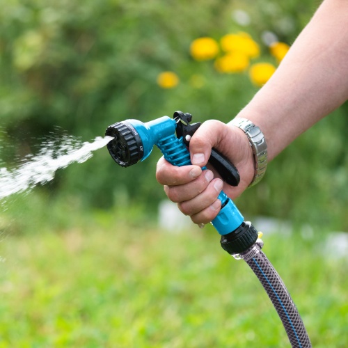 Шланг поливочный армированный ПВХ, 1/2", 25 м, "Садовод" Сибртех фото 5