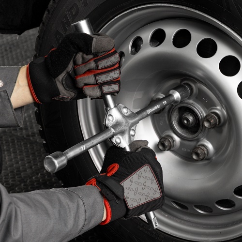 Ключ-крест баллонный, 17 х 19 х 21 мм, под квадрат 1/2, усиленный, толщина 16 мм Matrix Professional фото 8