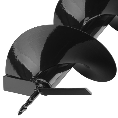 Шнек для грунта E-200, диаметр 200 мм, длина 800 мм,соединение 20 мм, несъемный нож Denzel фото 3