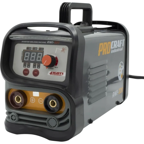 Сварочный аппарат инверторный PROCRAFT 5,3кВт, 20-160А, ММА RWI-320 Сварочный аппарат инверторный PROCRAFT 5,3кВт, 20-160А, ММА RWI-320