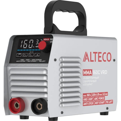 Инверторный сварочный аппарат ALTECO MMA-160С VRD 70220 Инверторный сварочный аппарат ALTECO MMA-160С VRD 70220