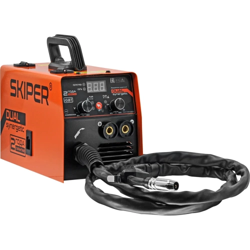 Полуавтомат сварочный SKIPER FLUX/MMA-210D-10 (210A, FLUX/MMA/TIG) 00-00027152