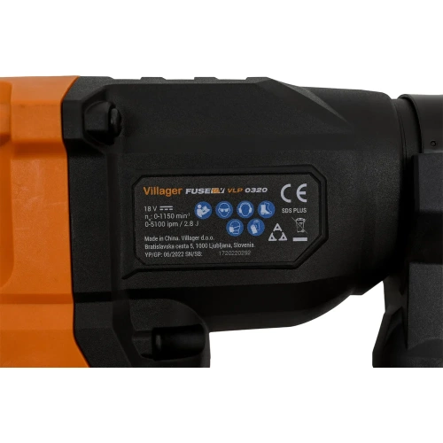 Аккумуляторный перфоратор Villager с бесщеточным двигателем VLP 0320 072770 фото 7 Аккумуляторный перфоратор Villager с бесщеточным двигателем VLP 0320 072770 фото 7