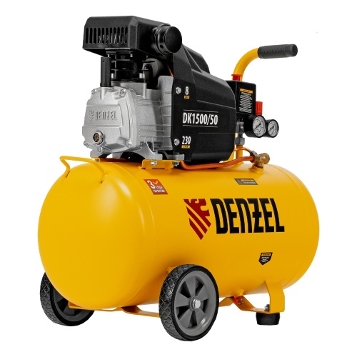 Компрессор воздушный DK1500/50, Х-PRO 1.5 кВт, 230 л/мин, 50 л Denzel фото 47