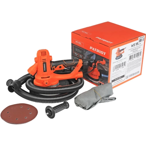Шлифовальная машина Patriot ws 180 l, 800вт, 2300 об.мин. 110301523 фото 9