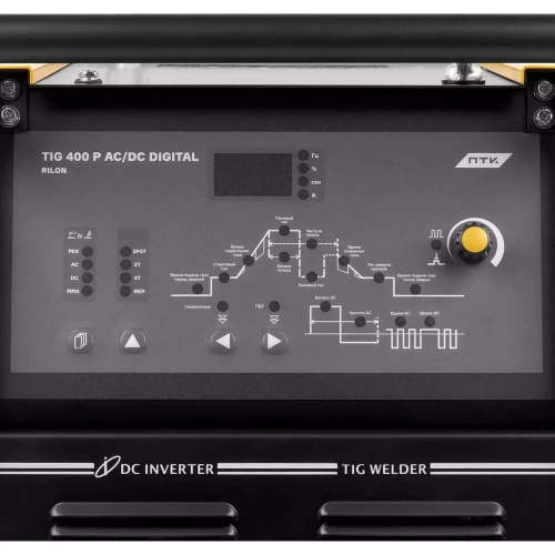 Аппарат аргонодуговой сварки ПТК RILON TIG 400 P AC/DC DIGITAL 00000041151 фото 4 Аппарат аргонодуговой сварки ПТК RILON TIG 400 P AC/DC DIGITAL 00000041151 фото 4