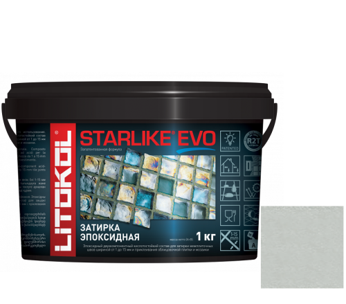 Затирка эпоксидная для швов Litokol Starlike Evo S.700 Crystal 1 кг