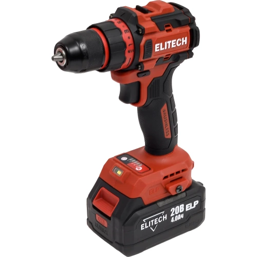 Дрель аккумуляторная Elitech ДА 20БЛ2 (E2201.045.02) 205674 фото 7 Дрель аккумуляторная Elitech ДА 20БЛ2 (E2201.045.02) 205674 фото 7