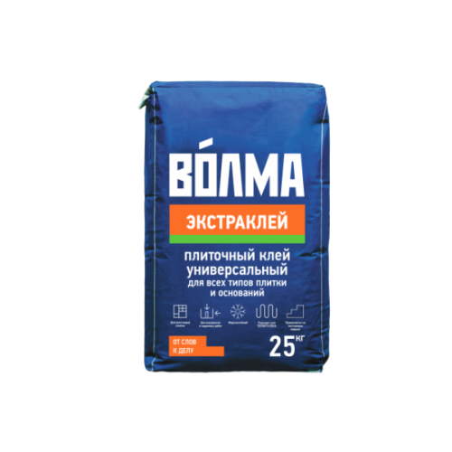 Клей для плитки цементный Волма-Экстраклей 25 кг Клей для плитки цементный Волма-Экстраклей 25 кг