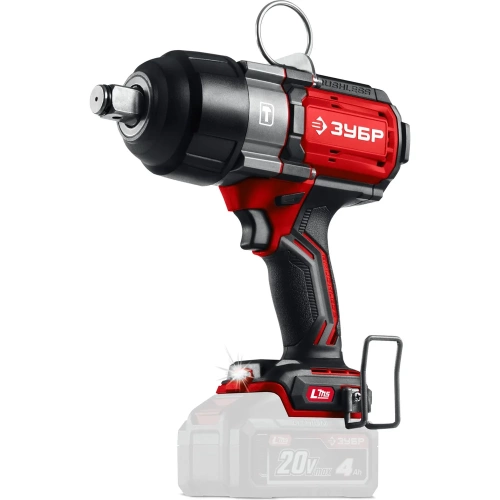 Бесщеточный ударный гайковерт ЗУБР 20 В, 1000 Н·м, без АКБ (LMS) ГБУ-1000 Бесщеточный ударный гайковерт ЗУБР 20 В, 1000 Н·м, без АКБ (LMS) ГБУ-1000
