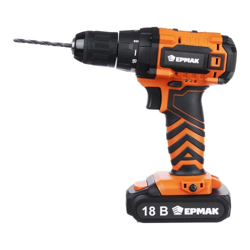 Аккумуляторная дрель-шуруповерт ЕРМАК ДША-18 646-325 фото 3 Аккумуляторная дрель-шуруповерт ЕРМАК ДША-18 646-325 фото 3