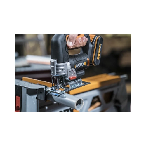 Аккумуляторный лобзик WORX 20 В, 1x2 Ач, кейс WX543 фото 8 Аккумуляторный лобзик WORX 20 В, 1x2 Ач, кейс WX543 фото 8