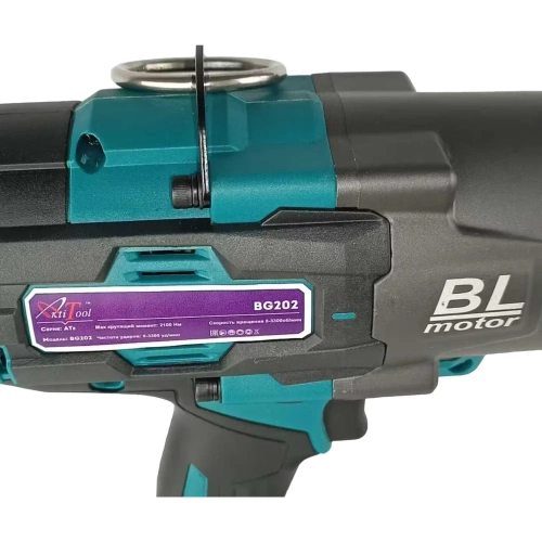 Гайковерт аккумуляторный ударный AktiTool BG202 (2100 Н·м, 20 В, 2 Li-ion аккум. 4000 mAh) 101306 фото 4 Гайковерт аккумуляторный ударный AktiTool BG202 (2100 Н·м, 20 В, 2 Li-ion аккум. 4000 mAh) 101306 фото 4