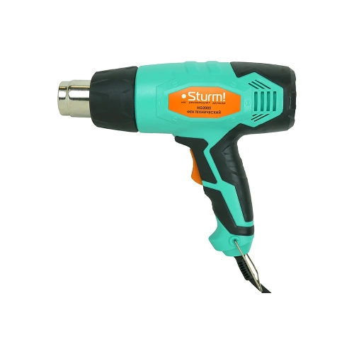 Фен технический Sturm 2000 Вт, 300/600C, 250/550л/мин HG2005 фото 3