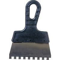 Шпатель фасадный Biber 35212 150 мм зуб 8х8 мм