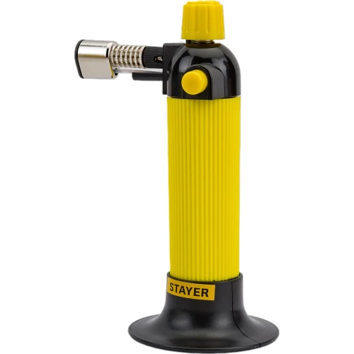 Газовая горелка STAYER MASTER с пьезоподжигом, регулировка пламени, 1000С 55570 фото 3 Газовая горелка STAYER MASTER с пьезоподжигом, регулировка пламени, 1000С 55570 фото 3