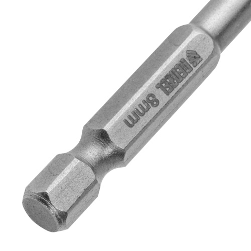 Сверло по керамической плитке 8 мм, крестовая пластина, шестигранный хвостовик// Denzel фото 4