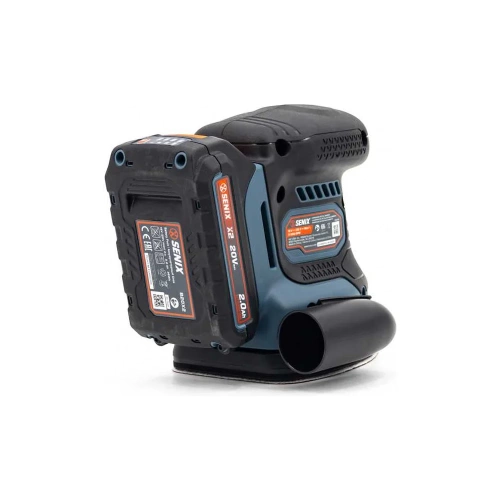 Дельта шлифмашина SENIX серии X2, 20В, с 1 АКБ, 1 ЗУ, PSX2-M3-EU фото 6 Дельта шлифмашина SENIX серии X2, 20В, с 1 АКБ, 1 ЗУ, PSX2-M3-EU фото 6