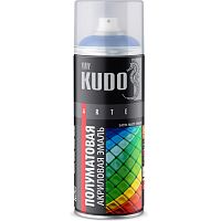 Эмаль аэрозольная универсальная Kudo KU-0A5002 Satin Ral 5002 синяя 520 мл