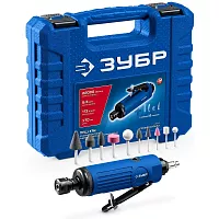 Прямая цанговая пневмошлифмашина ЗУБР ПРОФЕССИОНАЛ 64333
