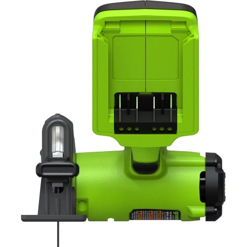 Угловая мини-шлифмашина аккумуляторная GreenWorks GD24UCS, 24В, б/щет., 20000 об/мин, 76 мм, рез 18 мм, без АКБ и ЗУ 3402007 фото 10