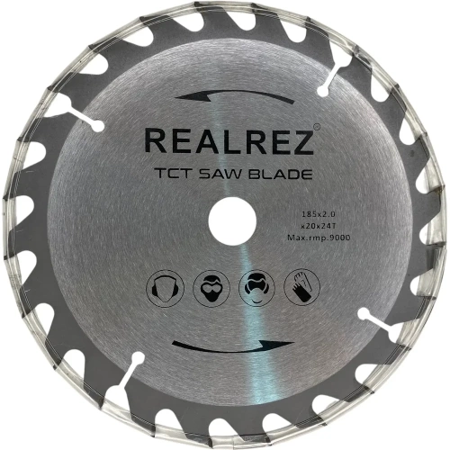 Циркулярная пила REALREZ RCS180/1400W REZ-RCS180 фото 6