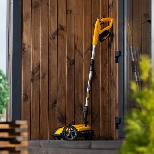 Портативная аккумуляторная газонокосилка CLM-22, Li-ion, 20В, 220 мм // Denzel фото 20